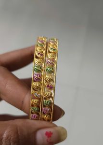 Gold-Plated Bangles
