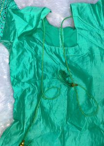 Patiala Sea Green heavily embellished suit✨🌸