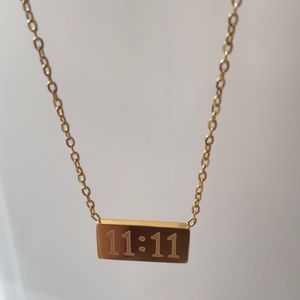 11:11 Necklace Anti-tarnish