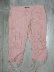 Peach Capri Pants
