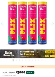 Plix Glowy Skin Tablets