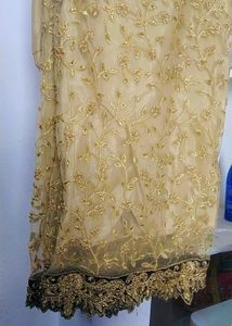 Royal Look Velvet Kurti With Plazzo N Dupatta
