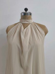 Chiffon Halter Gown