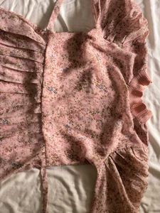 Floral Ruched Top For 250rs🔺🔺