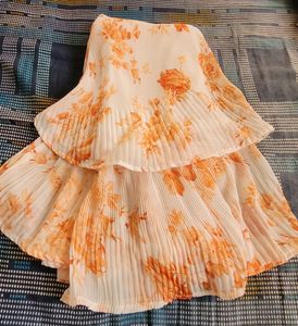 Flared Dress With Belt