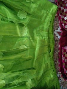 Green Lehenga Choli Set
