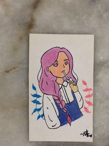 Aesthetic Character Paintings SET OF 12💗