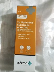 1% Hyaluronic Sunscreen Aqua Gel