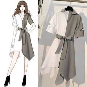 Korean shirt dress