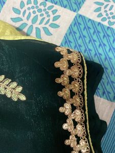 Beautiful Saree With Designer Blouse