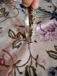 Silver Tone Bangle Bracelet
