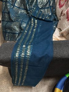Navy Blue Full Sequence Lehnga