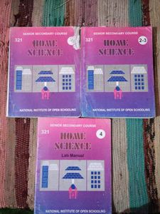 Home Science Books - NIOS