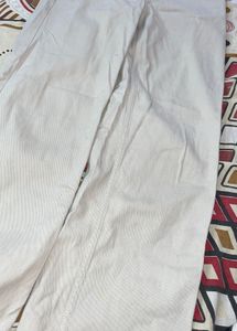 H&amp;M Wide Leg Beige Jeans