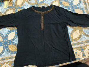 Beautiful Black Tunic In Xl Size For Women