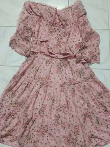 Floral Pink Dress
