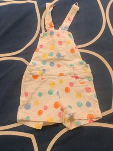 Cute Polka Dot Overalls