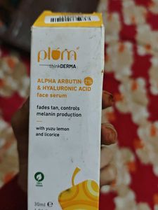 Plum Alpha Arbutin Serum With Hyaluronic Acid