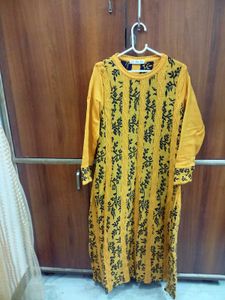Woolen Soft Long Frock Kurti