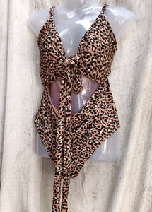 42119. Leopard Print Swimsuit