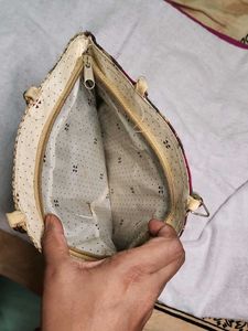 Peacock Feather Handbag