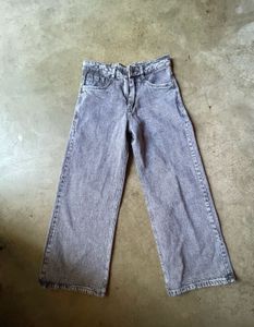 Wide Leg Denim Jeans
