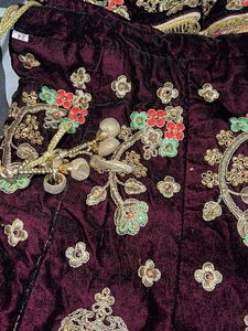 Girls Embroidered Lehenga Choli