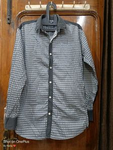 Men's Patterned Long Sleeve Shirt