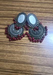Boho Mirror Drop Earrings