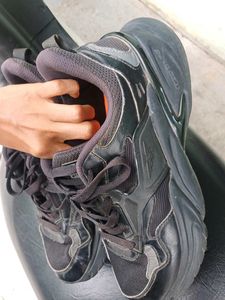 Black Athletic shoesof Brand REDTAPE