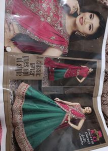 Elegant half sareee