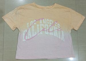 Multicolor Cropped T-shirt