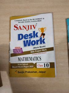 Sanjiv Class10 Deskwork Combo Offer Edition 2025