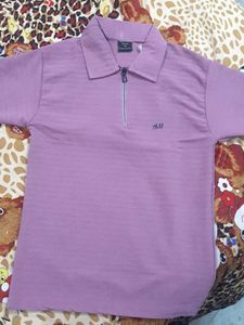 Net Color Tshirt Half Sleeves