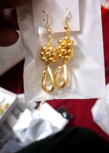 combo Flower Stud Earrings