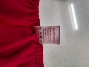 Athena Chic Fuchsia Pink Power Shoulders Top