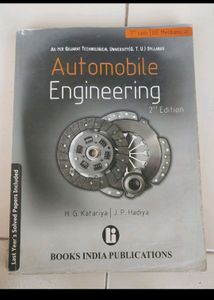 Automobile Engineering Book