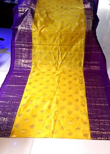 Urbasi  Deginer Silk Saree With Blouse Piece