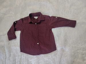 Cute Patterned Baby Shirt 9-12 M