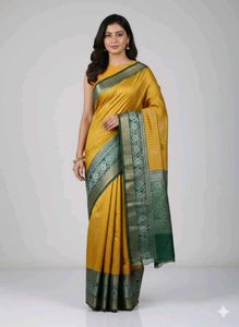 Elegant Silk banarasi Saree