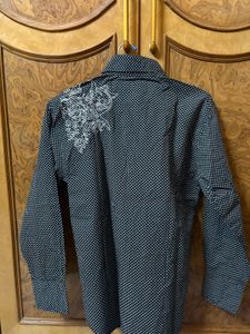 Patterned Long Sleeve Shirt