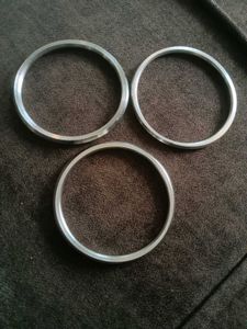 Silver Tone Bangle Set (3)