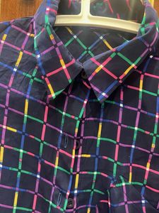 Checkered Print Shirt Female