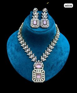 Elegant Necklace Set PREMIUM AD STONE @SALE