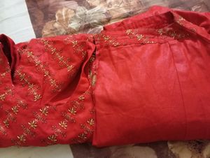 Red Salwaar suit