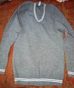 School Grey Sweater
