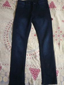 Dark Blue Denim Jeans