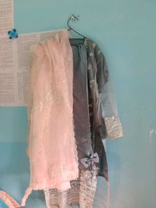 pant kurti with dupatta