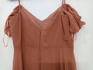 Front Slit Gown