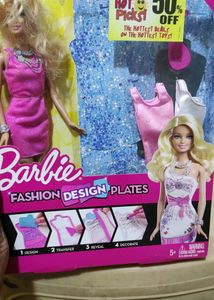 Barbie Fashion Design Plates✨